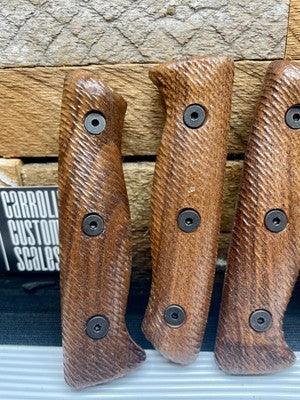 White River Knives Ursus 45 Walnut Handles - Carroll’s Custom Knife Scales