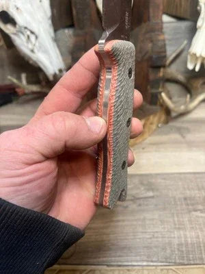 Reiff Knives F6 Canvas Micarta Handles - Carroll’s Custom Knife Scales