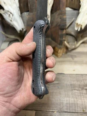 KA-BAR Becker BK2, BK9, Etc. Canvas Micarta Handles - Carroll’s Custom Knife Scales