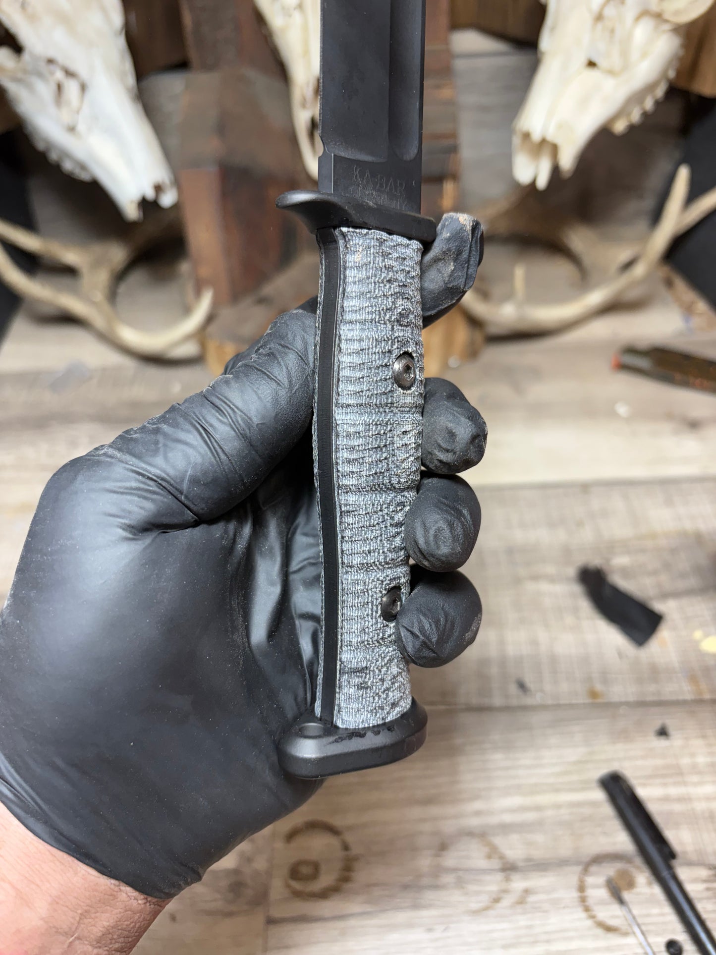 KA-BAR SLABBY Handles!