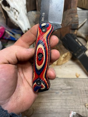 KA-BAR Becker BK15, BK16, BK17, BK18 Dymalux Handles - Carroll’s Custom Knife Scales