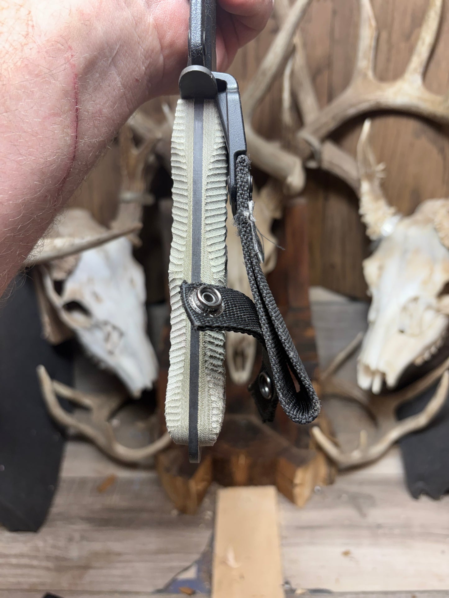 KA-BAR EK-44 EK Commando 4 & 5 Canvas Micarta Handles