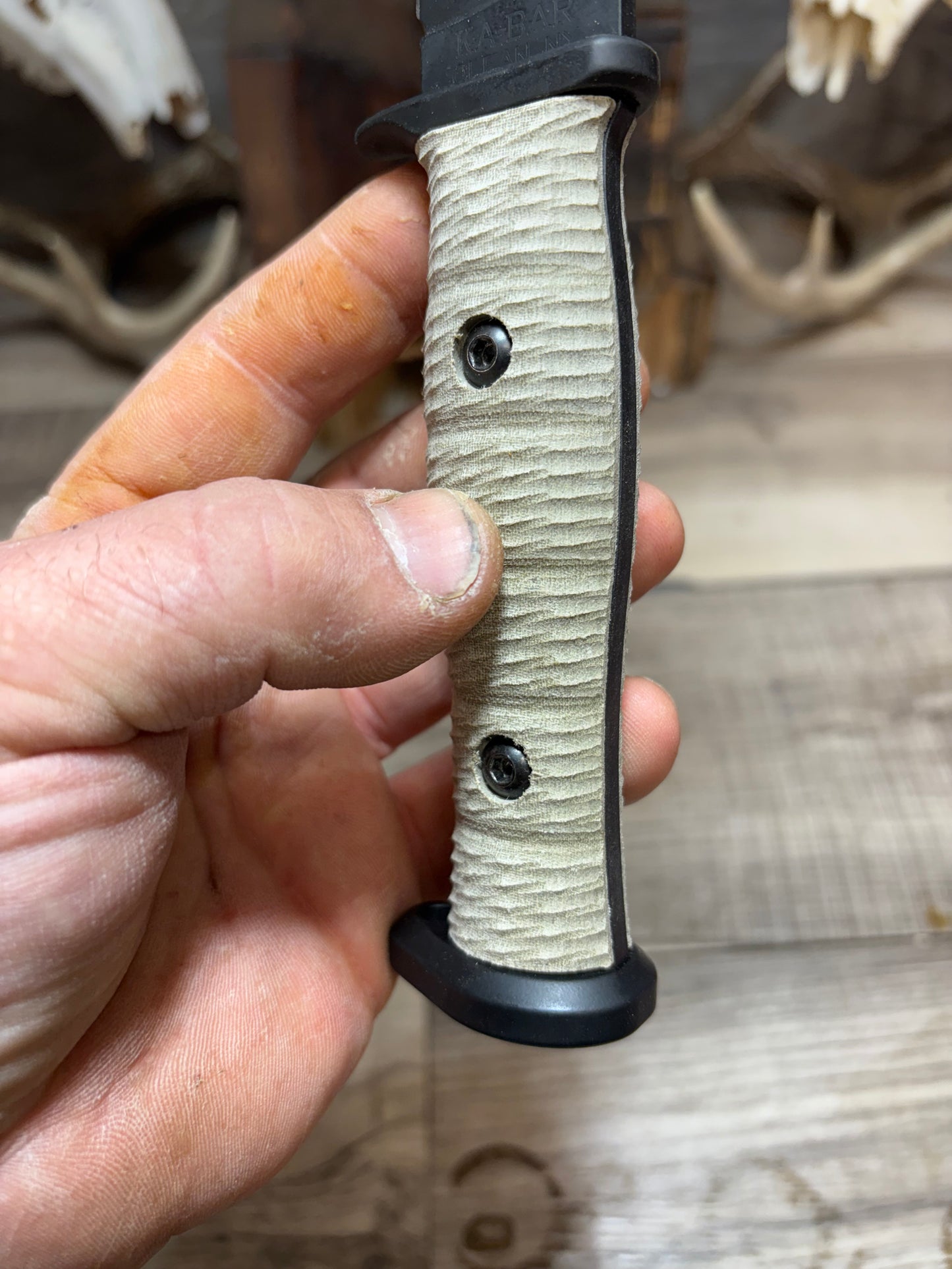 KA-BAR SLABBY Handles!