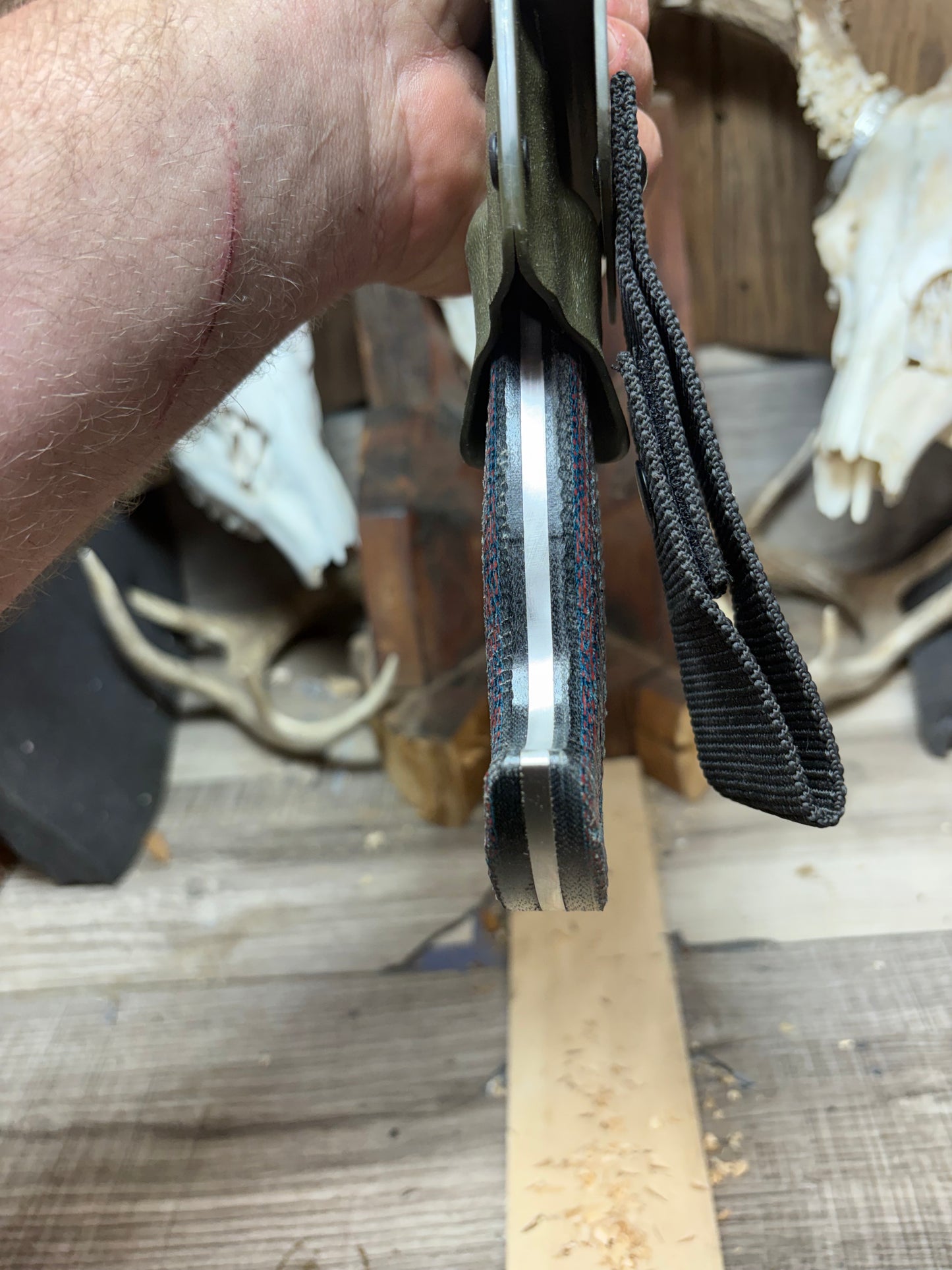 Work Tuff Gear Tanto X Micarta Handles