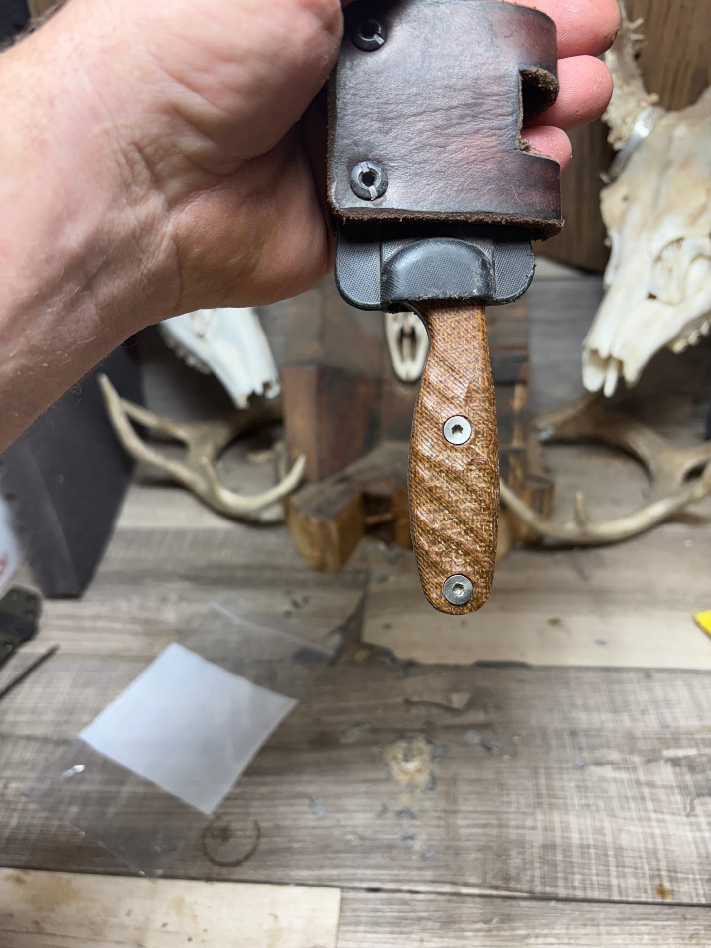 Esee Xancudo Burlap Micarta Handles