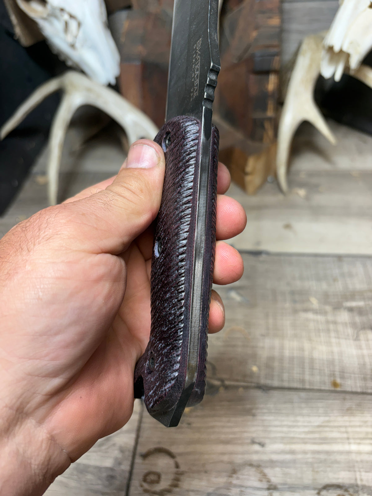 KA-BAR Becker BK2, BK9, Etc. Micarta Handles