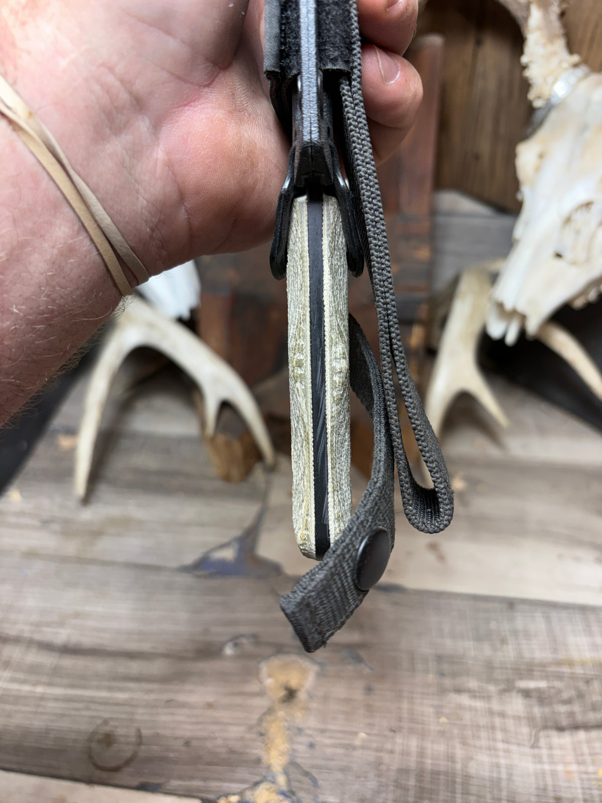Ka-Bar: EK-50 Short Clip Point / EK-51 Commando Short Drop Point -Canvas Micarta