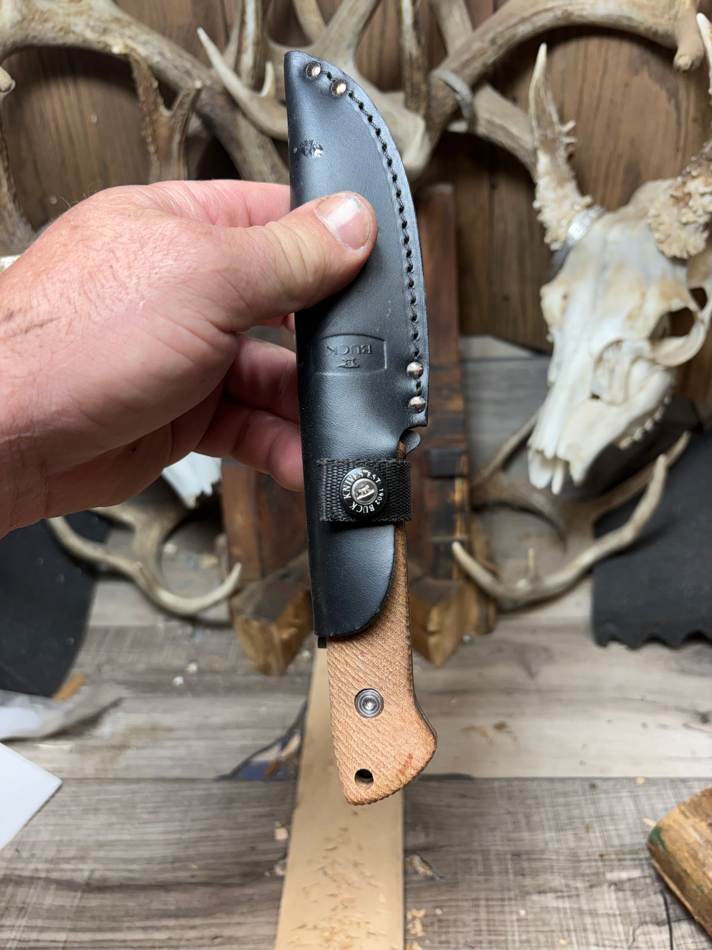 Buck Knives 104 Compadre Micarta Handles
