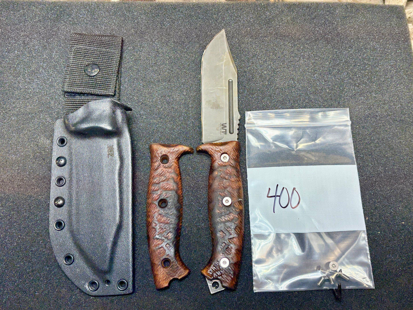 Work Tuff Gear Asset linen micarta handles