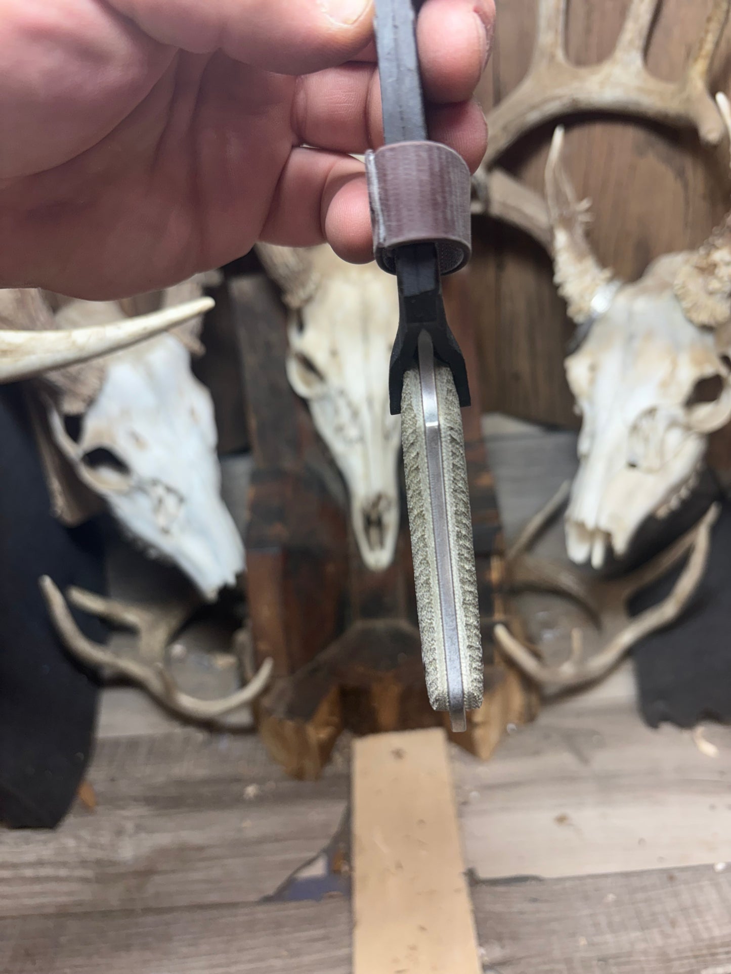 Buck Knives 662 Scout Canvas Micarta Handles