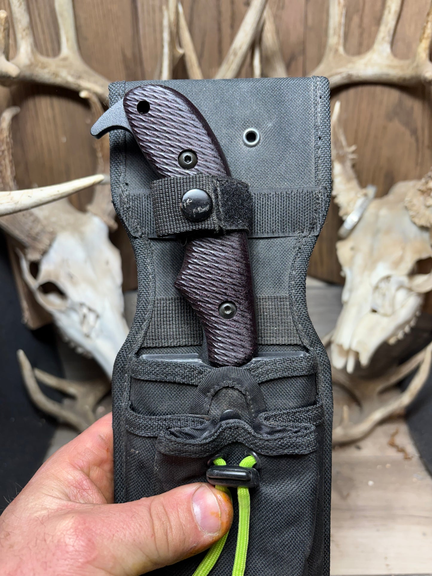 KA-BAR Zombie Or Adventure Series Canvas Micarta Handles