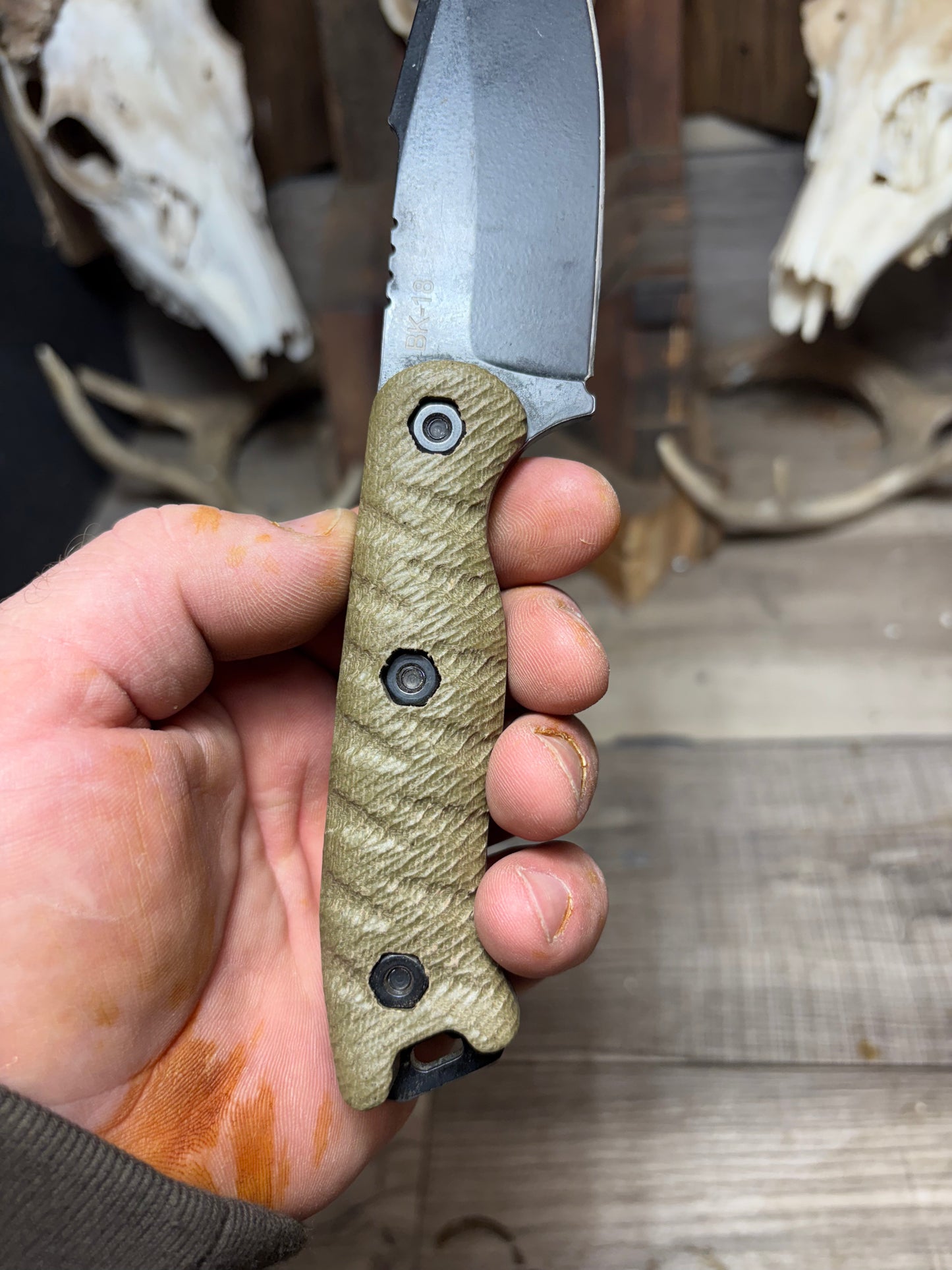 KA-BAR Becker BK15, BK16, BK17, BK18 Canvas Micarta Handles