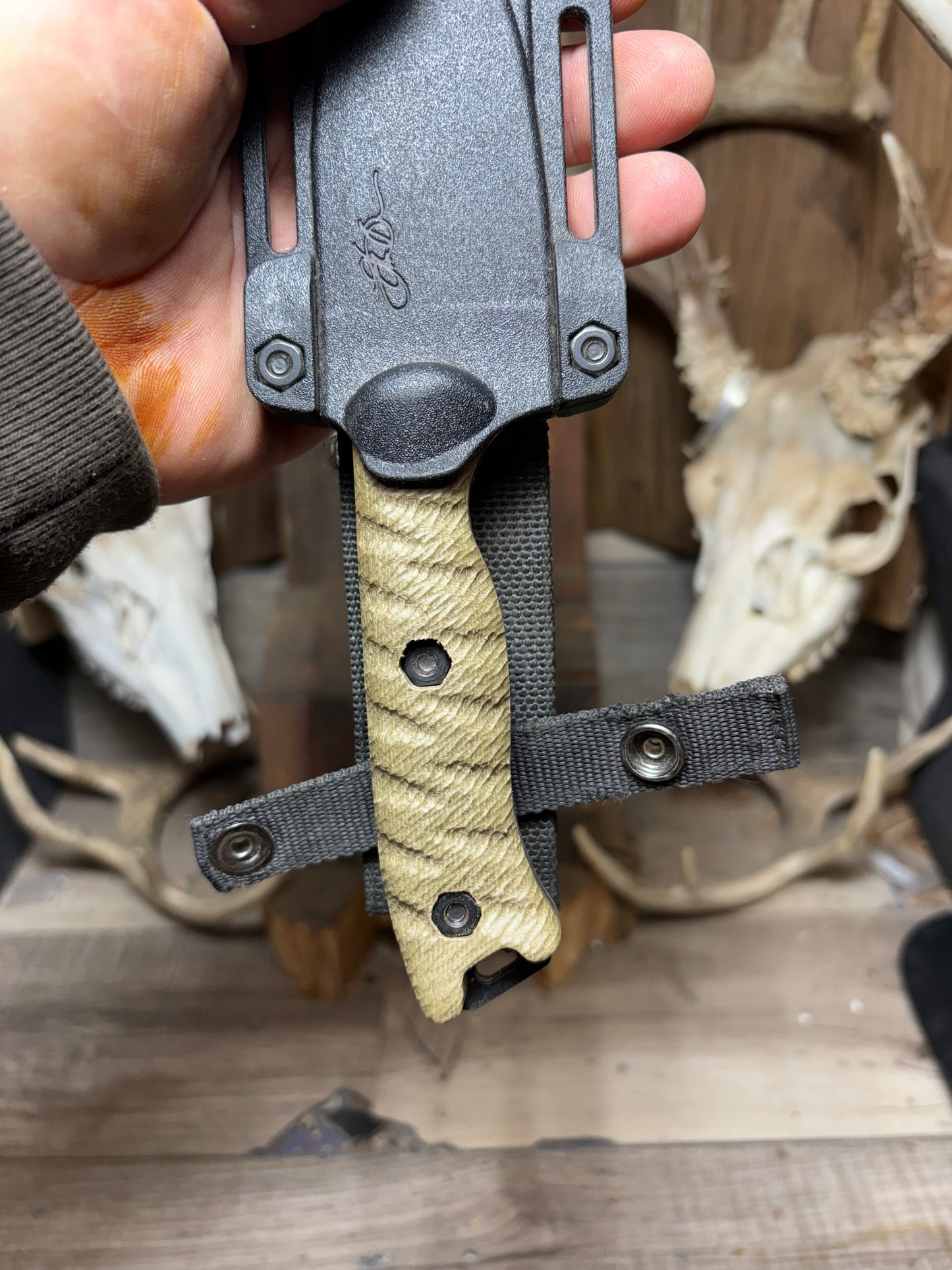 KA-BAR Becker BK15, BK16, BK17, BK18 Canvas Micarta Handles