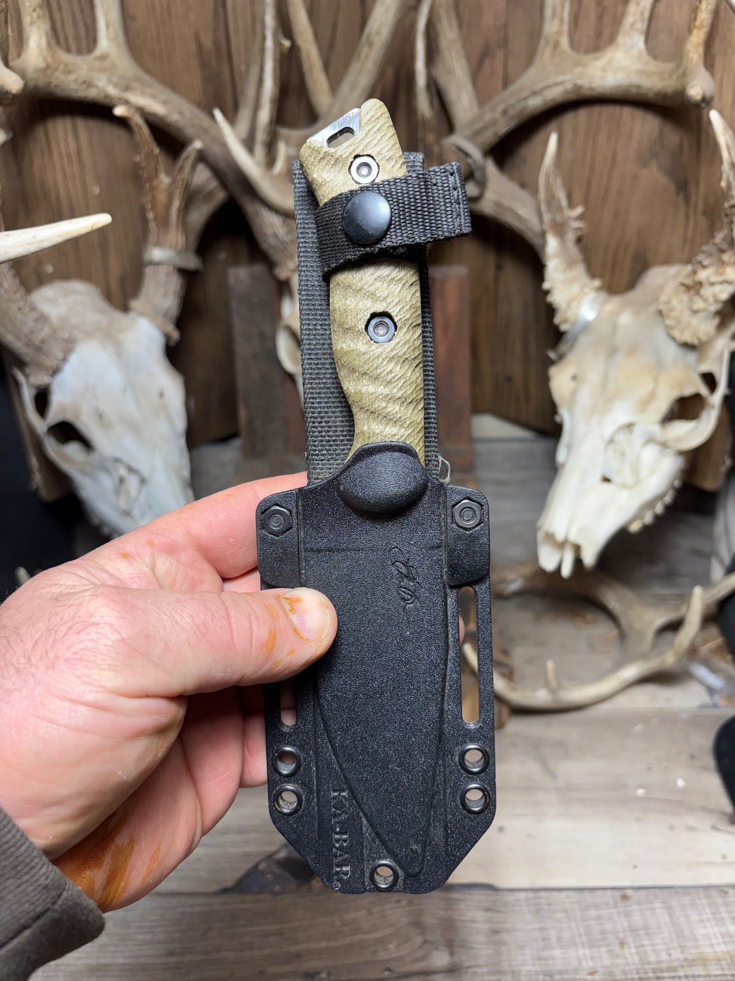KA-BAR Becker BK15, BK16, BK17, BK18 Canvas Micarta Handles