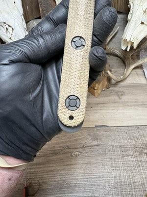 KA-BAR EK-44 EK Commando 4 & 5 Canvas Micarta Handles