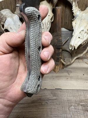 KA-BAR Becker BK2, BK9, Etc. Canvas Micarta Handles - Carroll’s Custom Knife Scales