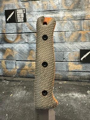 Reiff Knives F4 Canvas Micarta Handles - Carroll’s Custom Knife Scales