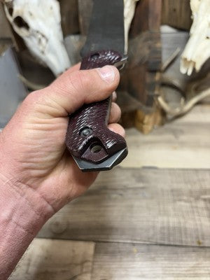 KA-BAR Becker BK2, BK9, Etc. Canvas Micarta Handles - Carroll’s Custom Knife Scales