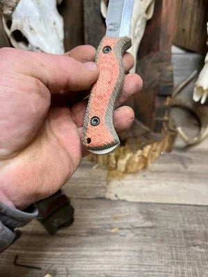 WTG Bushcrafter Canvas Micarta Handles - Carroll’s Custom Knife Scales