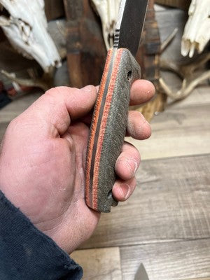 WTG Red Wolf / Timberwolf Canvas Micarta Handles - Carroll’s Custom Knife Scales