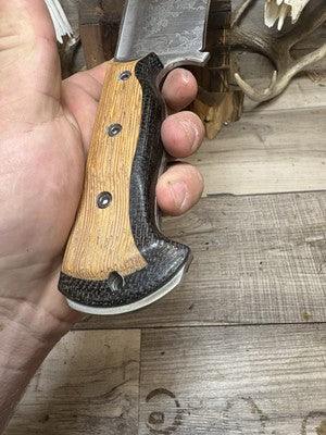 WTG Hellion Burlap Micarta And Lati Handles