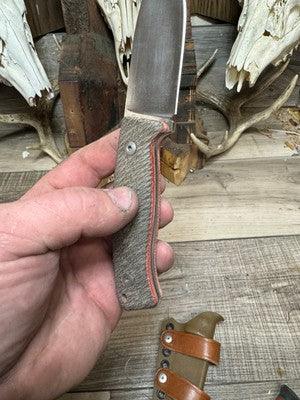 Lionsteel M2M Canvas Micarta Handles - Carroll’s Custom Knife Scales