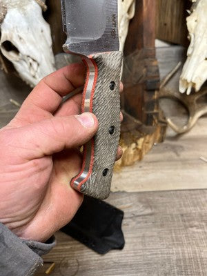 WTG Kodiak / Bear Claw / Grizzly Canvas Micarta Handles - Carroll’s Custom Knife Scales