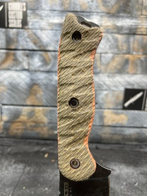 KA-BAR Becker BK15, BK16, BK17, BK18 Canvas Micarta Handles - Carroll’s Custom Knife Scales