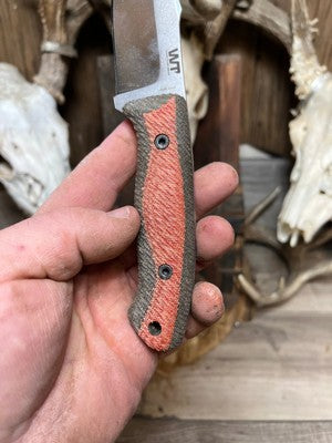 WTG Russo Hunter Canvas Micarta Handles - Carroll’s Custom Knife Scales