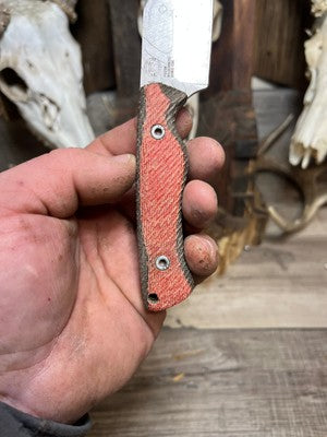 WTG Puzon EDC Canvas Micarta Handles - Carroll’s Custom Knife Scales