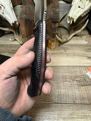 Work Tuff Gear Elbrus Micarta Handles - Carroll’s Custom Knife Scales