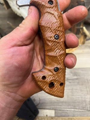 WTG Hondo Canvas Micarta Handles - Carroll’s Custom Knife Scales