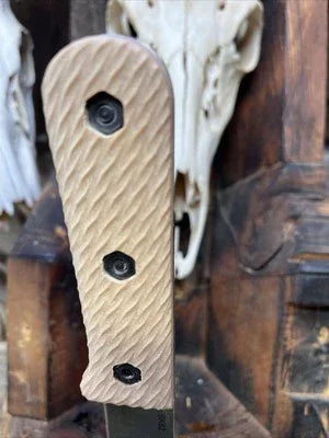 KA-BAR Becker Kephart BK62 Richlite Handles - Carroll’s Custom Knife Scales
