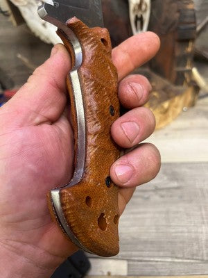 WTG Hondo Canvas Micarta Handles - Carroll’s Custom Knife Scales