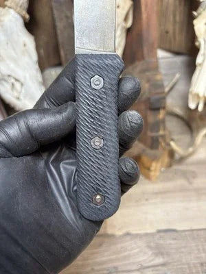 KA-BAR Becker Kephart BK62 Canvas Micarta Handles