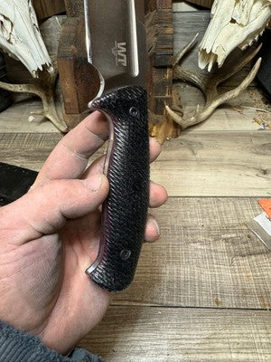 Work Tuff Gear Elbrus Micarta Handles - Carroll’s Custom Knife Scales