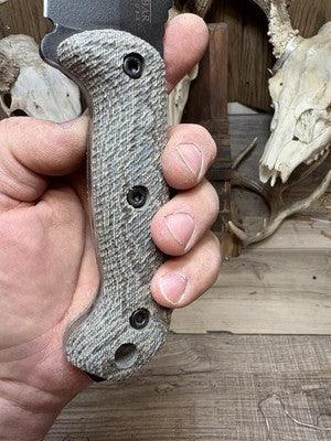 KA-BAR Becker BK2, BK9, Etc. Canvas Micarta Handles - Carroll’s Custom Knife Scales