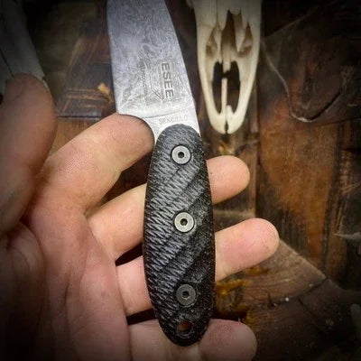 Esee Sencillo Canvas Micarta Handles - Carroll’s Custom Knife Scales