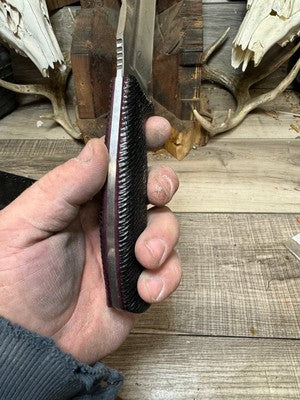 Work Tuff Gear Elbrus Micarta Handles - Carroll’s Custom Knife Scales