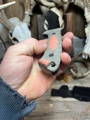 Spartan Blades Harsey Kukri / Fighter / Nessmuk Canvas Micarta Handles - Carroll’s Custom Knife Scales