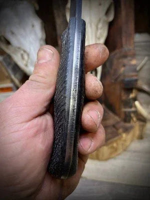 Ontario Knife Company Tak 2 Canvas Micarta Handles - Carroll’s Custom Knife Scales