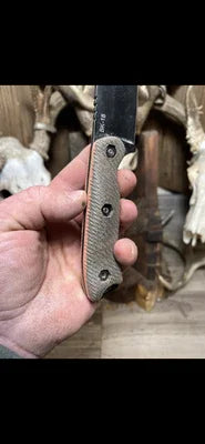 KA-BAR Becker BK15, BK16, BK17, BK18 Canvas Micarta Handles - Carroll’s Custom Knife Scales