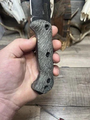 KA-BAR Becker BK2, BK9, Etc. Canvas Micarta Handles - Carroll’s Custom Knife Scales