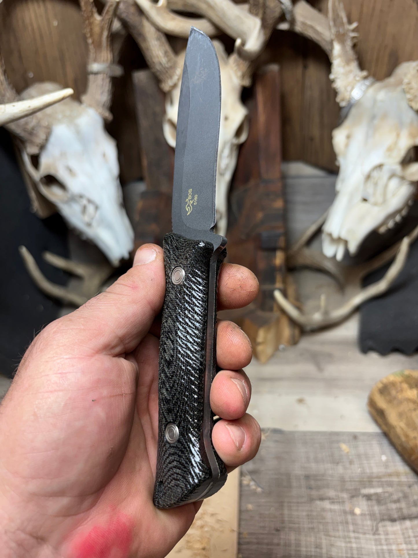 Buck Knives 104 Compadre Micarta Handles