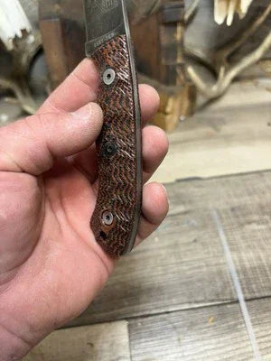 Esee JG5 Canvas Micarta Handles - Carroll’s Custom Knife Scales