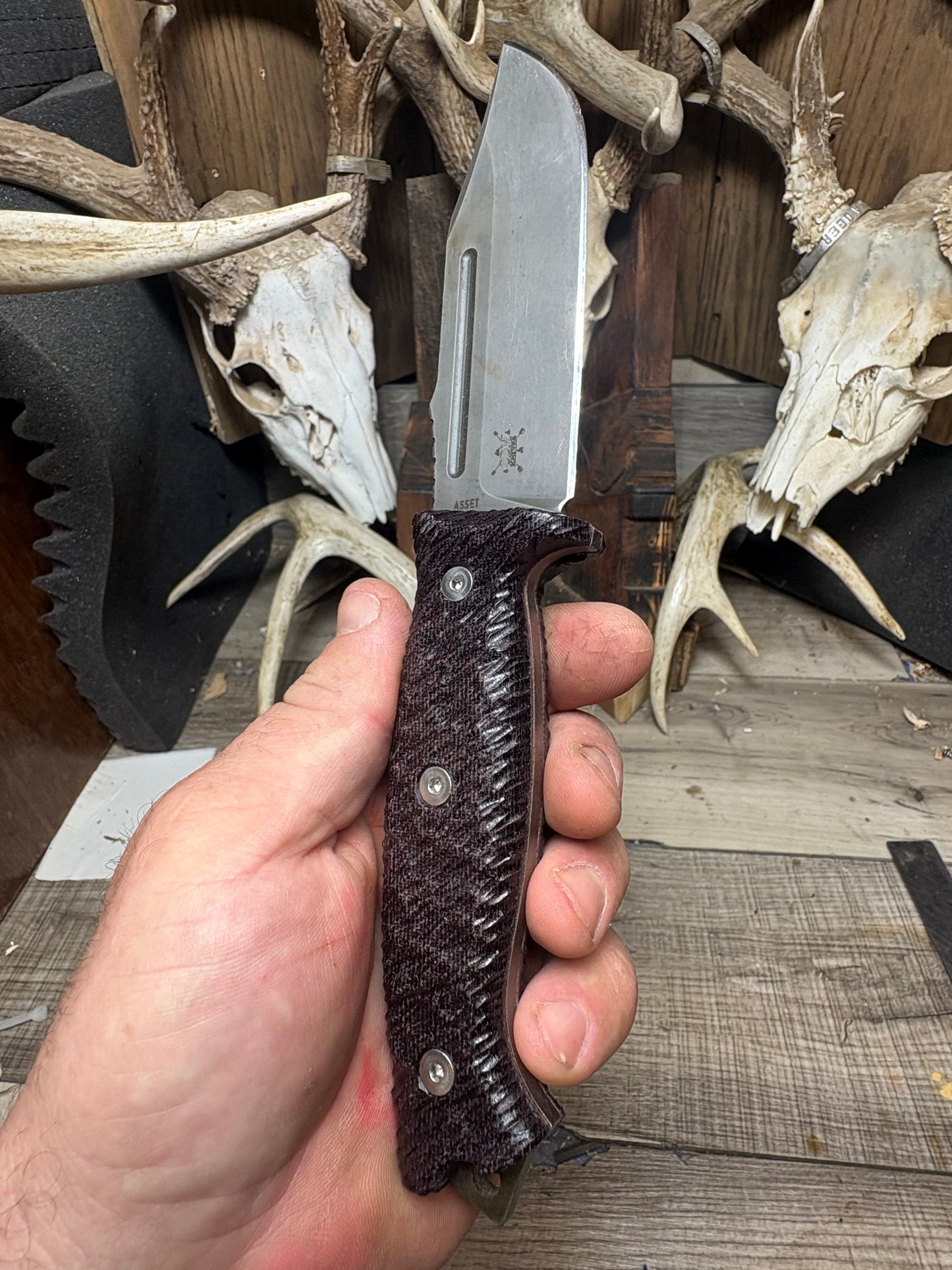 Work Tuff Gear Asset Canvas micarta handles