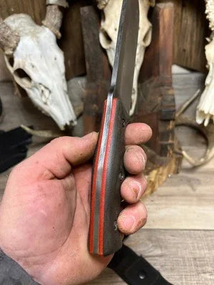 WTG Wolverine / Mountain Lion Canvas Micarta Handles - Carroll’s Custom Knife Scales