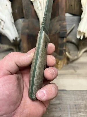 Esee 3 / Esee 4 Canvas Micarta Handles - Carroll’s Custom Knife Scales