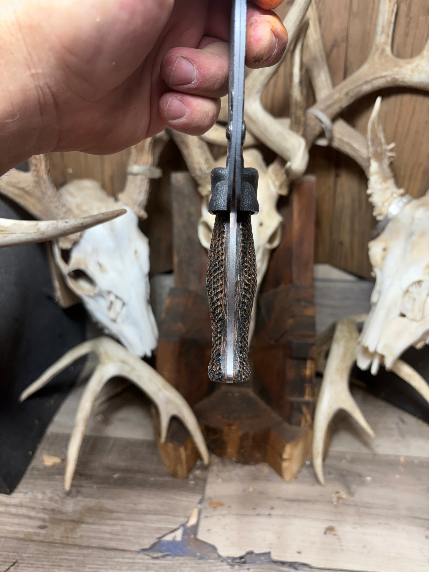 White River Knives Ursus Cub Canvas/Burlap Micarta Handles
