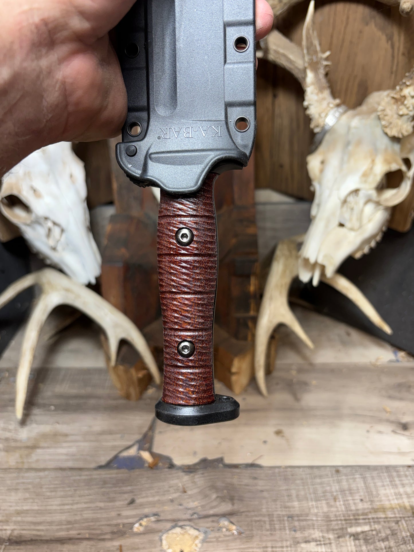 KA-BAR SLABBY Handles!